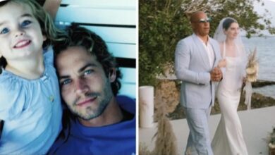 Photo of Vin Diesel accompanied Paul Walker’s 22-Year-Old Daughter Down The Aisle At Her Wedding. More details about this emotional moment below….