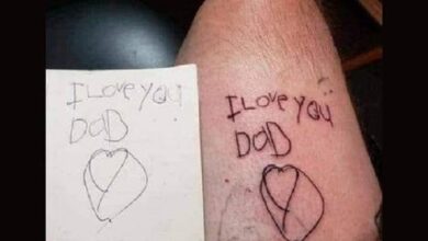 Photo of A Lasting Legacy: A Father’s Tattoo In Memory Of His Beloved Daughter