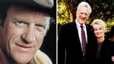 Photo of After the couple divorced, James Arness’s wife disappeared, but five years later he wed the woman who would become the love of his life…