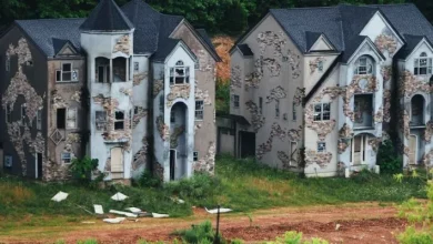 Photo of Abandoned Mansions in Branson That is Unfinished Resort Has Become a Viral Sensation. TikTok Users Describe Mansions as Spooky and Scary.