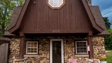 Photo of Adorably Renovated Historic Tiny House with Barbie flair