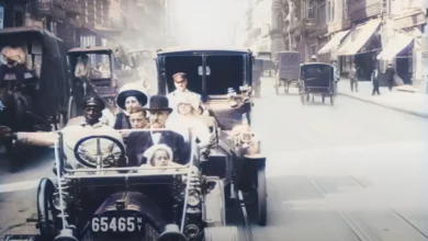 Photo of A Trip Through New York City in 1911 – Gloriously Restored and Colorized Footage