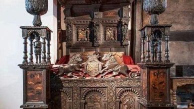 Photo of Bed returned to Ordsall Hall