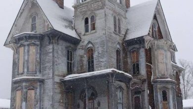 Photo of Frozen Elegance: The Abandoned Winter Manor
