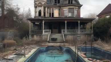 Photo of Abandoned Pool House