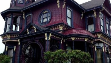 Photo of The Bair House, located in Arcata, California, is a historic and charming Victorian home built in 1888.