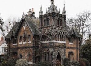 Photo of Abandoned Gothic house