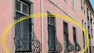 Photo of If you see window grills with a curve at the bottom here’s what it means