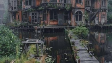 Photo of How an isolated canal village fell into obscurity