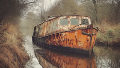 Photo of Off The RecordTeenager Transforms Old And Rusty Canal Boat Into Luxury Holiday Home For His Mother And Sister