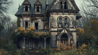 Photo of “Whispers of the Past: An Abandoned Mansion with Antique Elegance Inside”