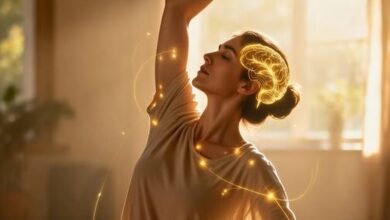 Photo of That simple act of reaching your arms overhead and taking a deep breath can instantly change how you feel.