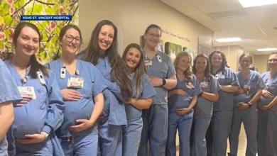 Photo of “Entire Hospital Unit Shocked: 14 Nurses Are Pregnant at the Same Time”