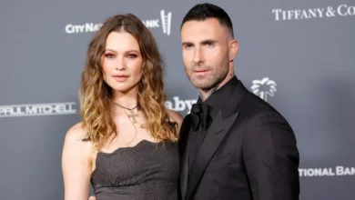 Photo of Adam Levine Cheated While Behati Was Pregnant — She Forgave Him, But Her Red Carpet Face Says Otherwise