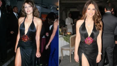 Photo of “27 Years Later & She Looks IDENTICAL!” – Elizabeth Hurley Rewears 1999 Met Gala Versace Dress in India & Shocks the World