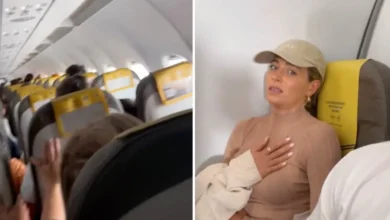 Photo of Air Hostess Katie’s Calm Heroism: How She Saved the Day During Severe Turbulence