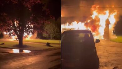 Photo of “20-Year-Old Student Risks His Life in Burning Building to Rescue Trapped Family — Then Hides It From His Mother”