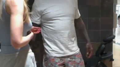 Photo of Shaq Finally Met a Woman Almost as Tall as Him — What He Whispered Made Her Blush!