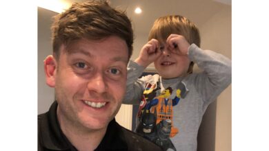 Photo of “Carrying the Weight of Grief: Ceri Menai-Davis Runs the London Marathon for His Son Hugh”