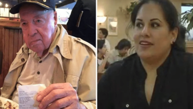 Photo of “Grumpy WWII Veteran Leaves $50,000 and His Car to the Only Waitress Who Was Kind to Him”