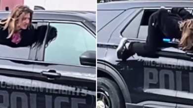 Photo of Daring Escape: 38-Year-Old Woman Slips Out of Police Patrol Car Window While Handcuffed