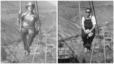 Photo of “No Safety Bars, No Harnesses, Hundreds of Feet Above Ground — How People Rode This Chairlift in the 1950s–70s”