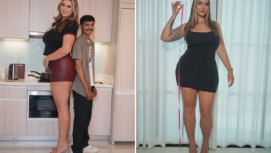 Photo of 6’7″ Model Amira Evans Reveals Why Tall Men Are Scared of Her – She Wants a Man She Can Lift Like a Weight