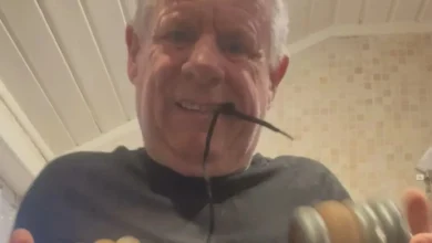 Photo of “Man Pulls Out Tooth Using Dumbbell Weights and Absolut Vodka Because He Couldn’t Get an NHS Dentist”