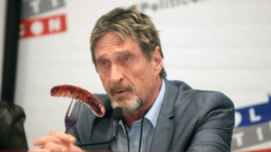 Photo of “John McAfee’s Wild Bitcoin Prediction: $1 Million or He’d Eat His Dick on Live TV!”