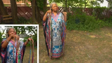 Photo of “She Saw the Medical Study Warning About Long Fake Nails – Then Flaunted Her Massive Turquoise Ones Anyway”
