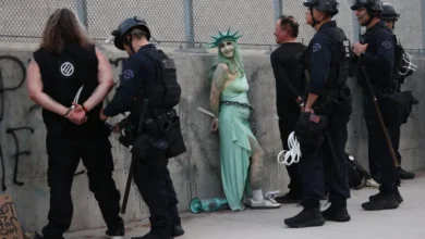 Photo of “Statue of Liberty Arrested at ‘No Kings’ Protest – You Can’t Make This Up”