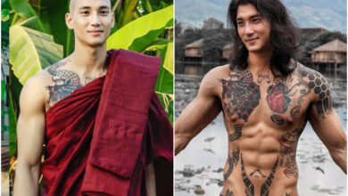 Photo of “The Burmese Actor Who Shaved His Head and Became an Internet Heartthrob as a Monk”