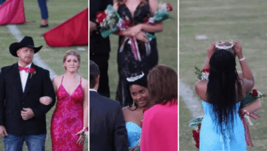 Photo of “She Lost Her Mom to Cancer in the Morning — That Night, Another Girl Gave Her the Homecoming Crown”