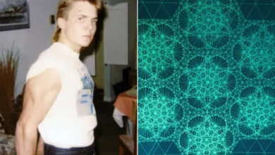 Photo of Man Brutally Attacked and Suddenly Sees Reality as Perfect Math and Geometry